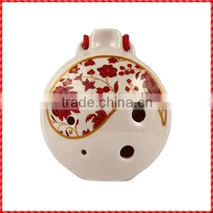 4 Hole Vintage Ceramic Ocarina Flute for Sale thumbnail-1