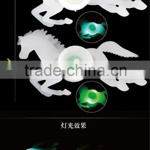 Bicycle Light Hot Wheels Night Ride a Willow Spokes Mountain Bike Bicycle Accessories/swift Horse and Flash Light thumbnail-5