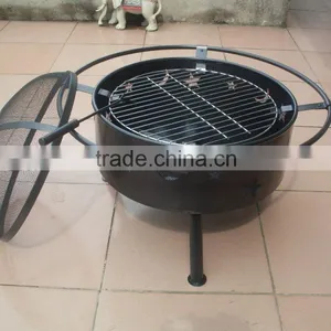 Cold Rolled Steel Metal Type Round Fire Pits With Cover thumbnail-6