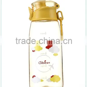 Light Weight Cycling Sports Water Bottle With Clip thumbnail-2