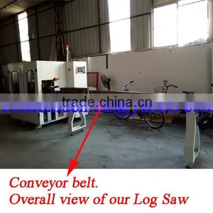 Servo Control 130 Cut Per Minute Automatic High Speed Facial Log Saw thumbnail-4
