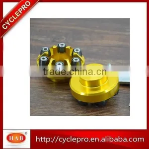 CNC Front 12mm Wheel Slider for Yamaha BWS Scooter thumbnail-2