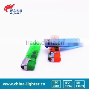 Transparent Wind Prrof Custom Plastic Gas Lighter, Lighter Cigarette thumbnail-4