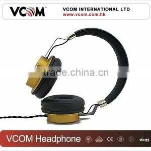VCOM Metal Shell Classic DJ Headphones for Music With Super Bass Sound thumbnail-4