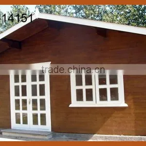 Wooden House Bungalow With Door And Window thumbnail-1