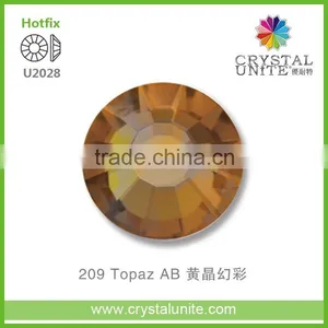 U2028 Topaz AB Optimal Hot Fix Rhinestone thumbnail-1
