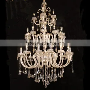 Large Hotel Lobby Candle Chandeliers thumbnail-1