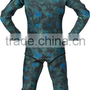 Camoflag Neoprene Pattern Spearfishing Fishing Wetsuits thumbnail-2