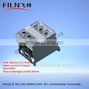 IN-20BK Din Rail Terminal Block thumbnail-1