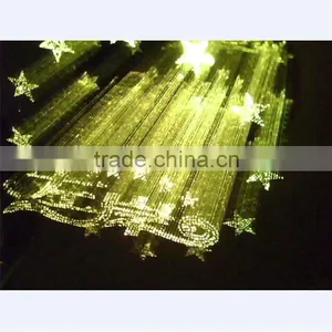 RGB Color Mess & DMX 512 Acrylic Fiber Optic Crystal Chandelier thumbnail-2