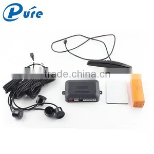 4 Sensors System 12V Car LED Display Parking Reverse Backup Radar Kit With Four-step Bibi Sound Alarm thumbnail-1