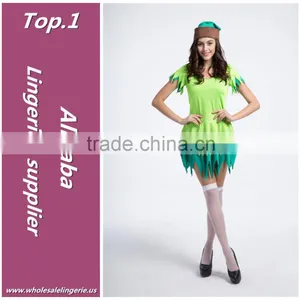 Light Green Spring Felling Polyester/ Spandex Tree Dress 2015 Best Halloween Costumes for Women thumbnail-6