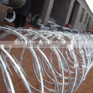 Wholesale CBT-65 Hot-dipped Galvanized Razor Barbed Wire thumbnail-3