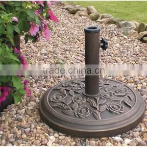 Outdoor Round Resin Parasol Base thumbnail-2