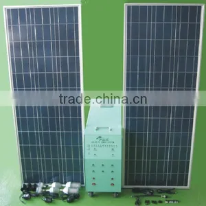 Solar Electricity Generating System for Home, 1KW Solar Generator FS-S010 With Two Solar Panels thumbnail-1