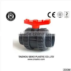 China Supply UPVC True Union Ball Valve/PVC Pipe Fittings For Sale thumbnail-1