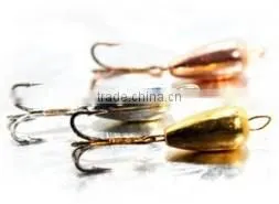 Treble Hook Hanging Tungsten Ice Fishing Jigs thumbnail-1