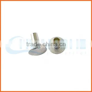High Quality Round Head Brass Semi Hollow Rivet thumbnail-6