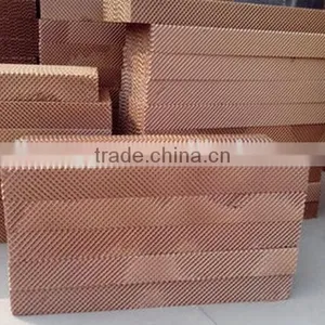 Hangyu Series Poultry Farm Brown,single Black/green Color Evaporative Cooling Pad thumbnail-6