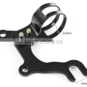 Anti-rustBicycle Disc Brake Bracket Rack Mount Frame Transformer Holder 22 / 31.8mm thumbnail-5