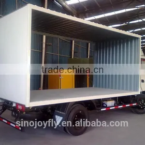 Small Electric Box Truck for Sale Container Garbage Truck thumbnail-5
