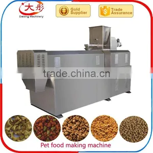Double Screw Food Extruder for Making Cat Food thumbnail-2