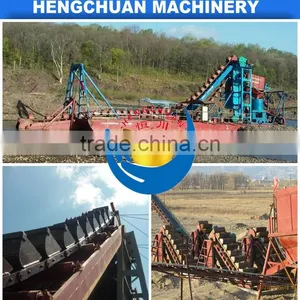 High Efficient Gold Dredger &amp Mining Equipment Chain Bucket thumbnail-4