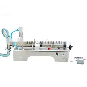 Hot Sale Semi Automatic Single Head Liquid Filling Machine for Oil,perfume,mineral Water,juice,soy Milk G1WY thumbnail-1
