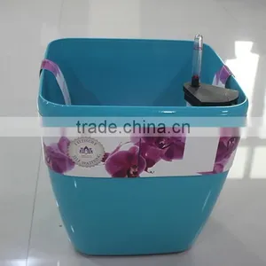 Gardening Plastic Square Decorative Pots thumbnail-1