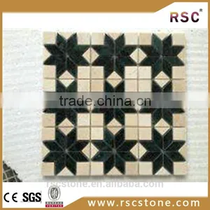 Flower Culture Natural Marble Mosaic Tiles thumbnail-1