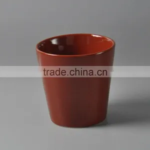 Ceramic Bright Colored Flower Pots thumbnail-1