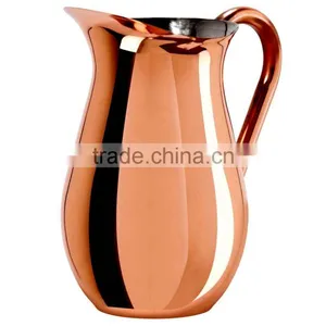 Solid Copper Pitcher ~ Copper Water Pitcher thumbnail-1