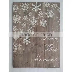 2016 New Style ANTIQUE X'mas Wooden Sign, Decorative Wooden Plaque thumbnail-2