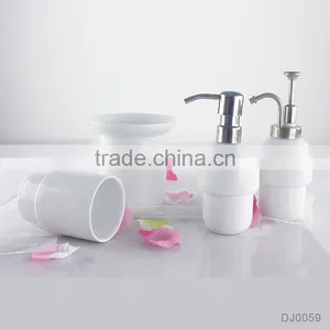 Factory Wholesale Hotel Porcelain Bathroom Accessories, Ceramic Bath Accessories thumbnail-1