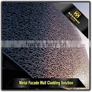 Architectural Laser Cutting Exterior Building Panels Aluminum Curtain Wall thumbnail-6