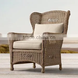 2017 Trade Assurance High Quality Unique Style Luxury Round Rattan Handmade Lawn and Patio Lounge Chair thumbnail-1