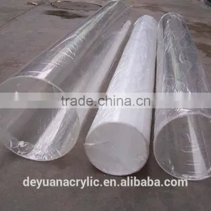 High Quality Soild Acrylic Hollow Tube/cylinder Plexiglass Tube thumbnail-5