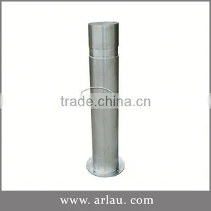 Arlau Square Steel Bollards,Fixed Parking Traffic Barrier,Road Traffic Bollard thumbnail-1