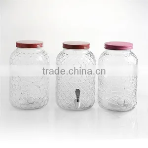 140oz Magic Sparking Water Dispenser Glass Beverage Jar thumbnail-1