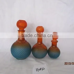 Spayed Clear Glass Wine Decanter thumbnail-6