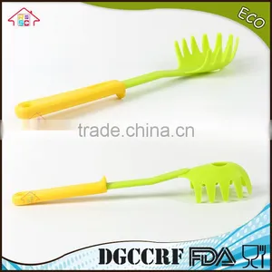NBRSC Set of 6 Pieces Nylon Kitchen Utensil Plastic Cooking Tools Ladle Slotted Strainer Spatula Spoon Solid thumbnail-5