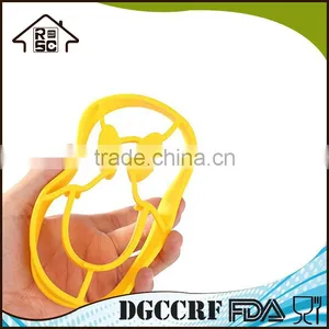 NBRSC DIY Smiley Face Fried Egg Mold Silicone Smile Shaped Pancakes Omelette Device thumbnail-4