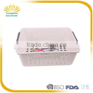 OEM Design Eco-friendly Kitchen Big Bread Empty Fruit Plastic Storage Basket thumbnail-4