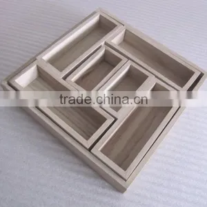 Chinese Products Wholesale Wooden Tray With Compartments thumbnail-4