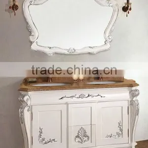 Bisini Double Basin Bathroom Vanity Cabinet, Bathroom Mirror Cabinet Set ;Bathroom Furniture;(BF08-4059) thumbnail-1