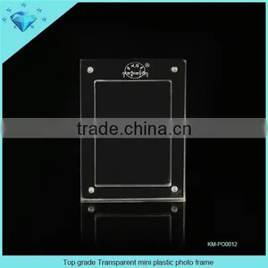 Top Grade Transparent Mini Plastic Photo Frame thumbnail-1
