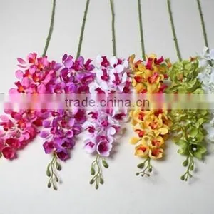 Single Blooming Orchid Artificial Orchid Flower Decorative Orchid Flowers Manufacturer thumbnail-6
