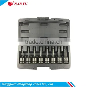 6pcs Metric 1/2Driver Torx Bit Air Impact Socket Set T20-T60 thumbnail-1
