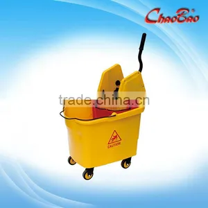 Down-pree Double Mop Wringer Trolley thumbnail-1