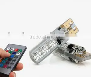 Car Modification LED Colorful T10 and Shown Wide Light Burst Flashing LED in Wide Light Small Daytime Running Lights Modificatio thumbnail-2